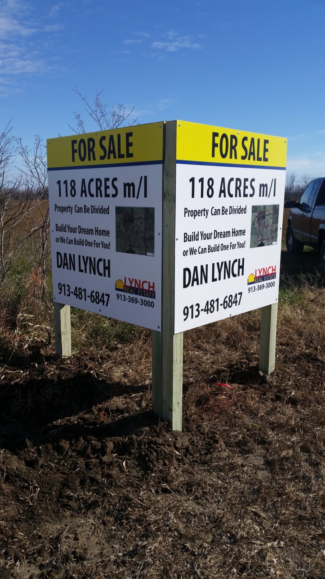 Shawnee, KS – Large Real Estate Signs