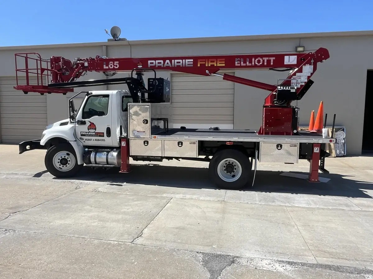 Prairie Fire Trane Truck