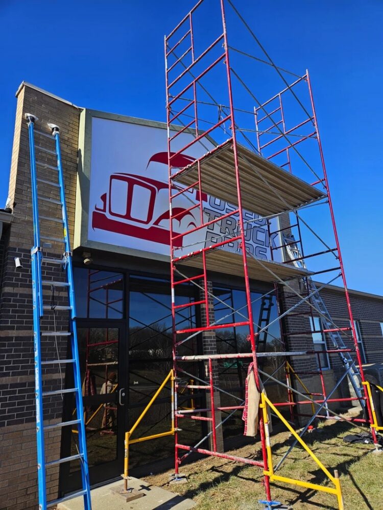 Sign Install » Prairie Fire Signs & Graphics » Prairie Fire Signs & Graphics
